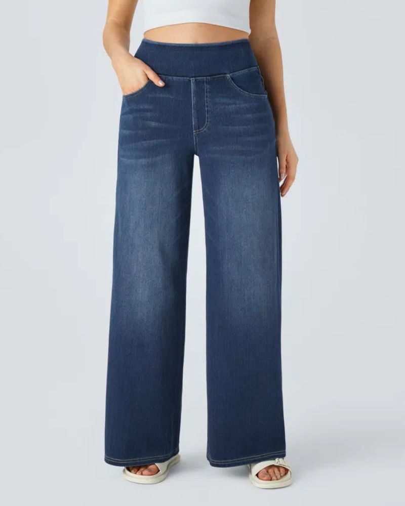 Ainsley - Comfortabele Wijde Jeans