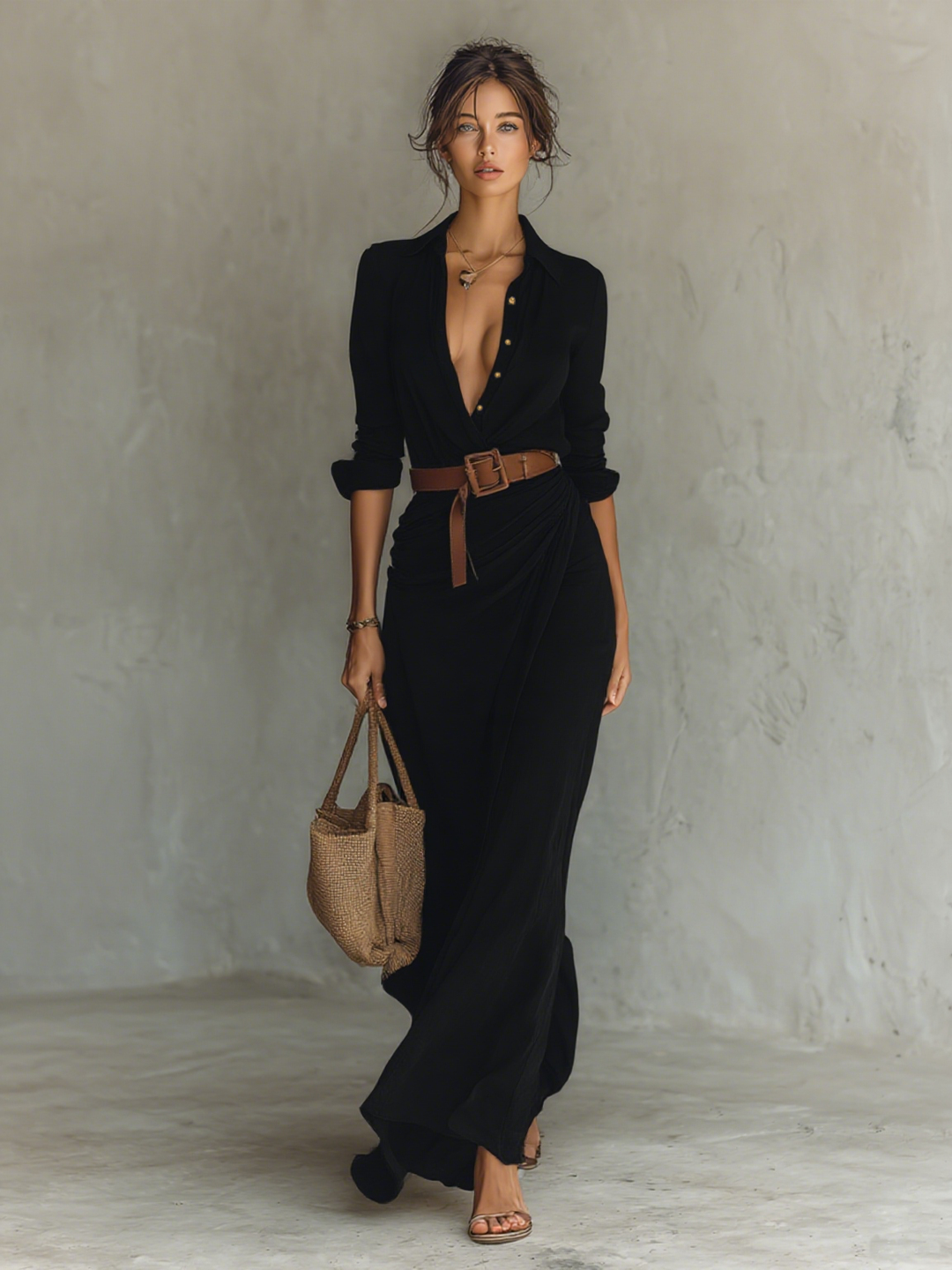 Victoria | Lange casual jurk