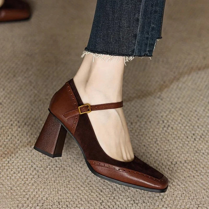 Ellie | Klassieke Leren Pumps
