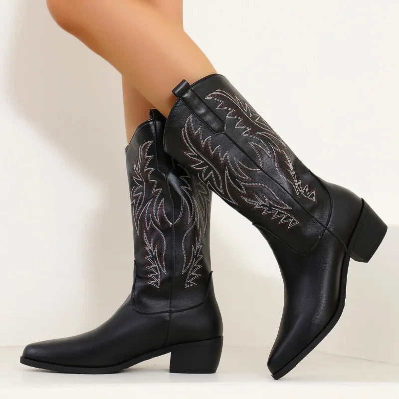 Laluna® | Ondersteunende orthopedische cowboylaarzen