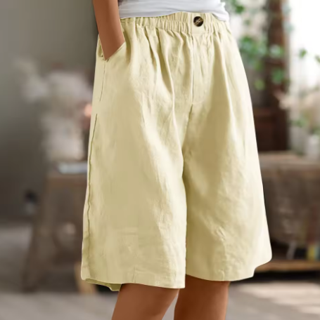 Frances - Comfortabele Katoenen Shorts