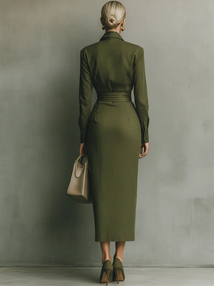 Hera | Elegante Maxi Aansluitende Jurk