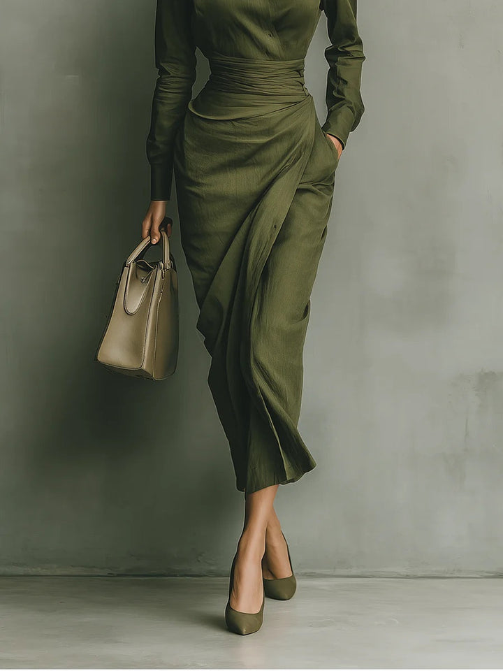 Hera | Elegante Maxi Aansluitende Jurk